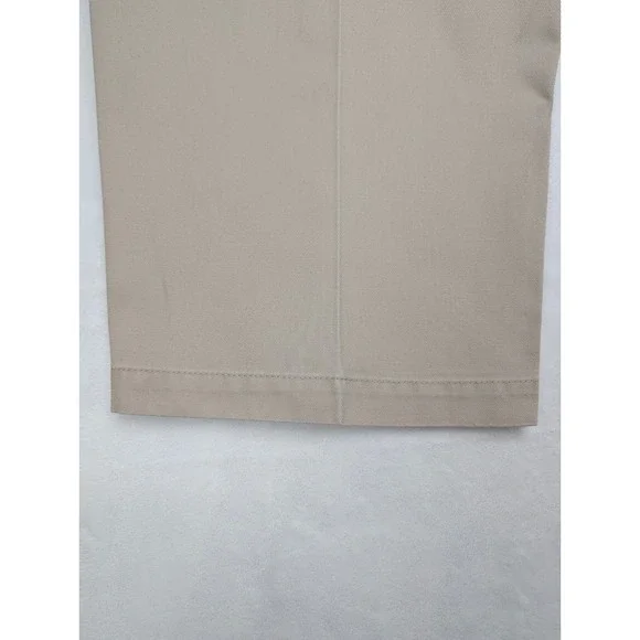Oak Hill‎ Mens Khaki Pleated Pants Size 48x34 Casual Chinos - Picture 6 of 8